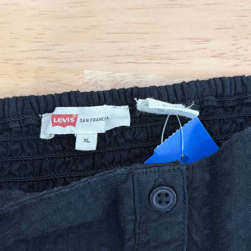 Levi's Size XL Black Levi's Adore Bustier Top