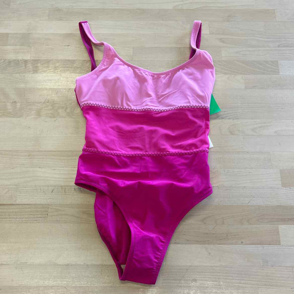 Free - Est Size 8 Pink New Swimsuit
