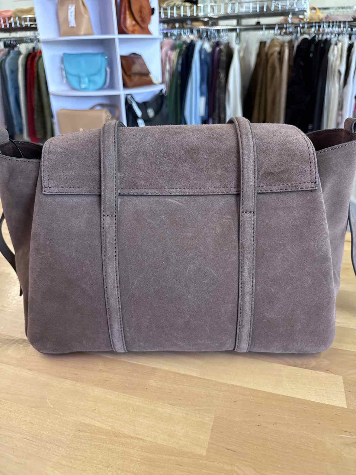 Radley the Chancery Suede Medium Flapover Shoulder Bag