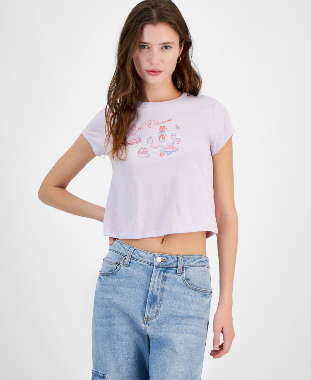 Rebellious One Size L French Picnic Graphic T-Shirt