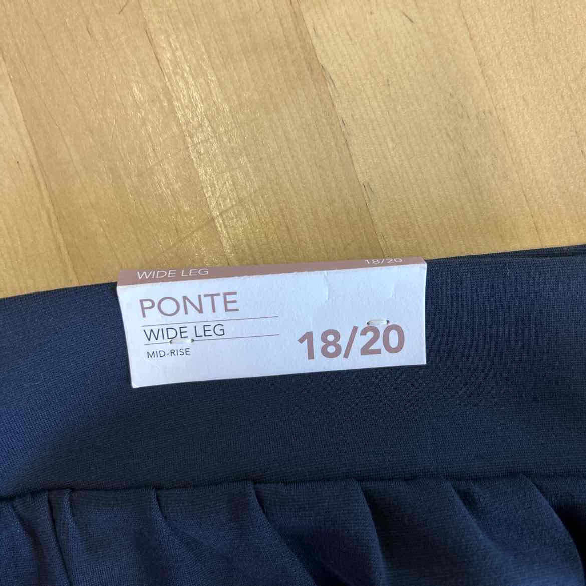 Lane Bryant Size 18/20 Blue New Pants