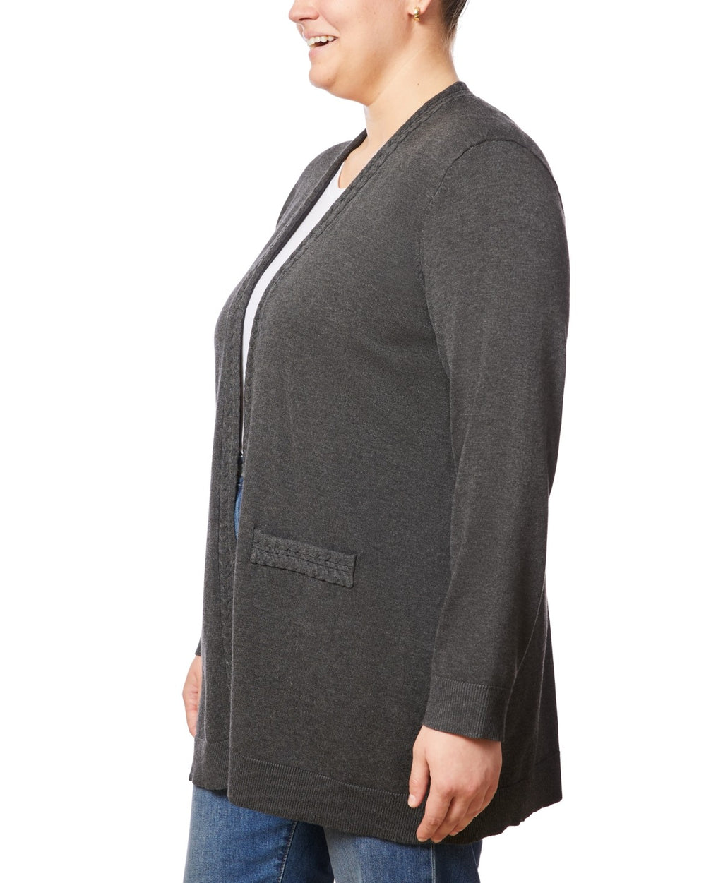 Melissa Paige Size 2X Gray New Sweater