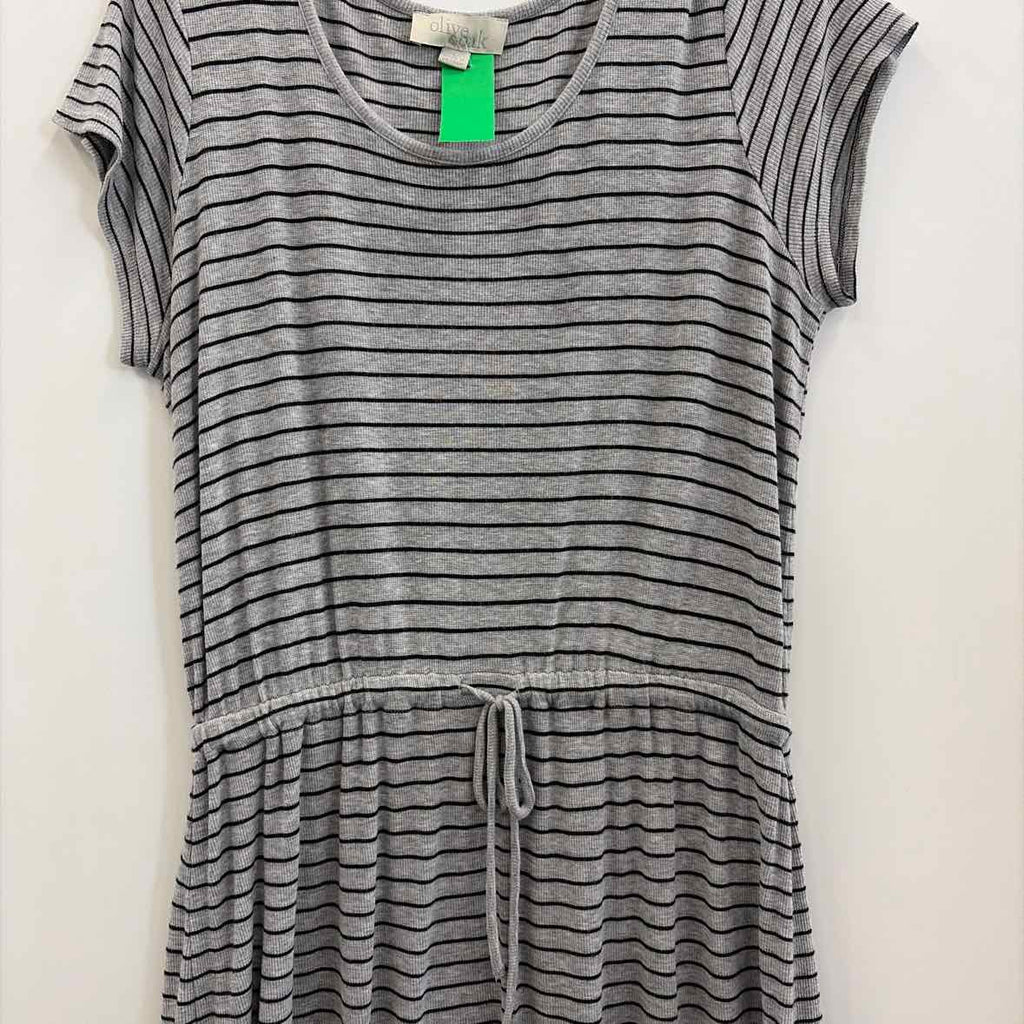 Olive & Oak Size L Gray Preloved Dress