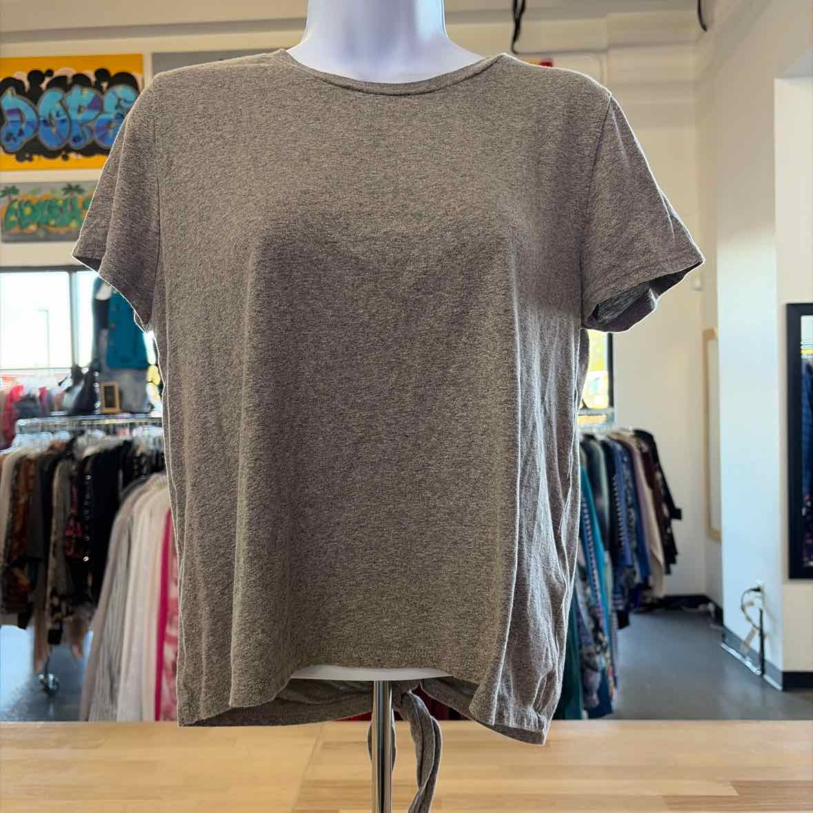 Madewell Size M Gray Used T-shirt