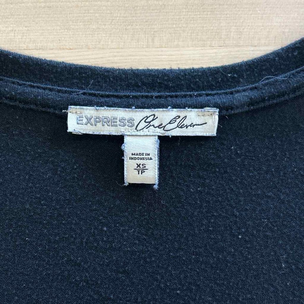 Express Size XS Black Shirt