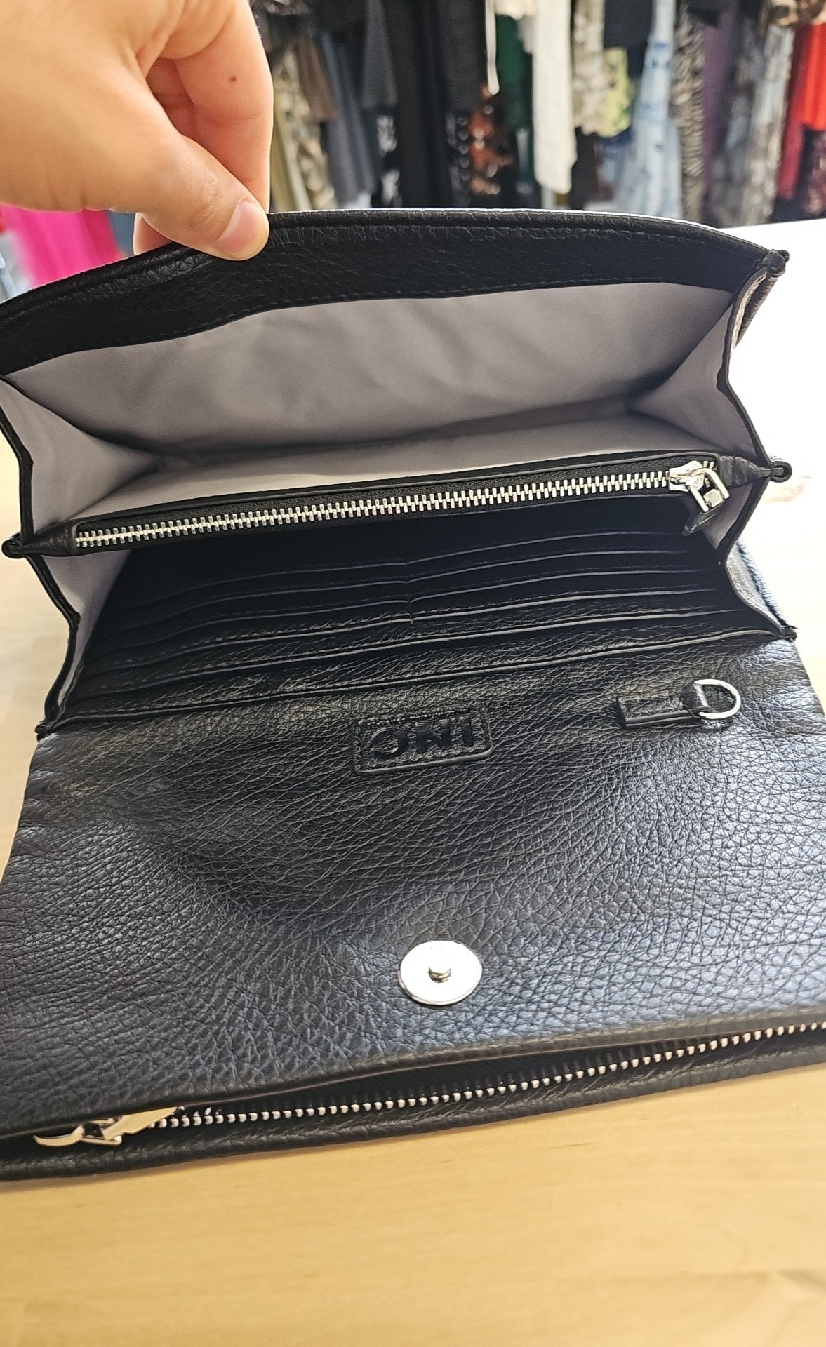 International Concepts Black Handbag
