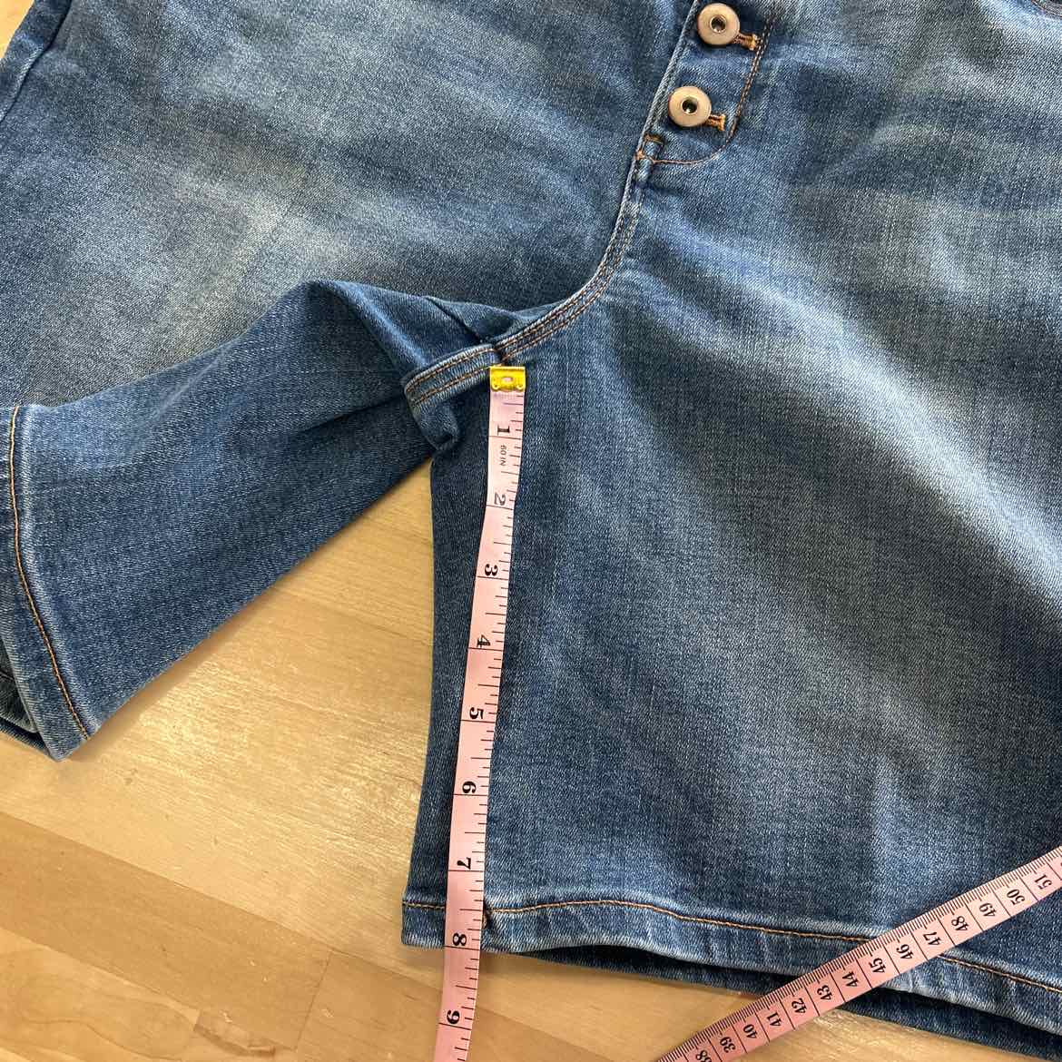 J Jill Women Size 14 Blue Denim Preloved Shorts