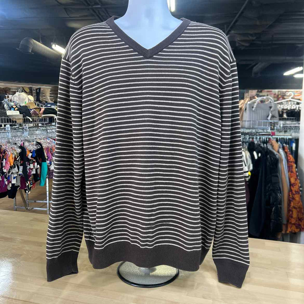 Chaps Size XL Brown Preloved MENS Sweater