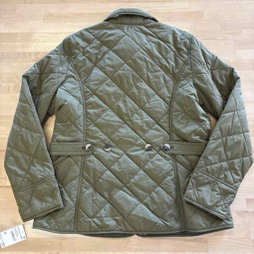 Barbour Size 10 Green Jacket