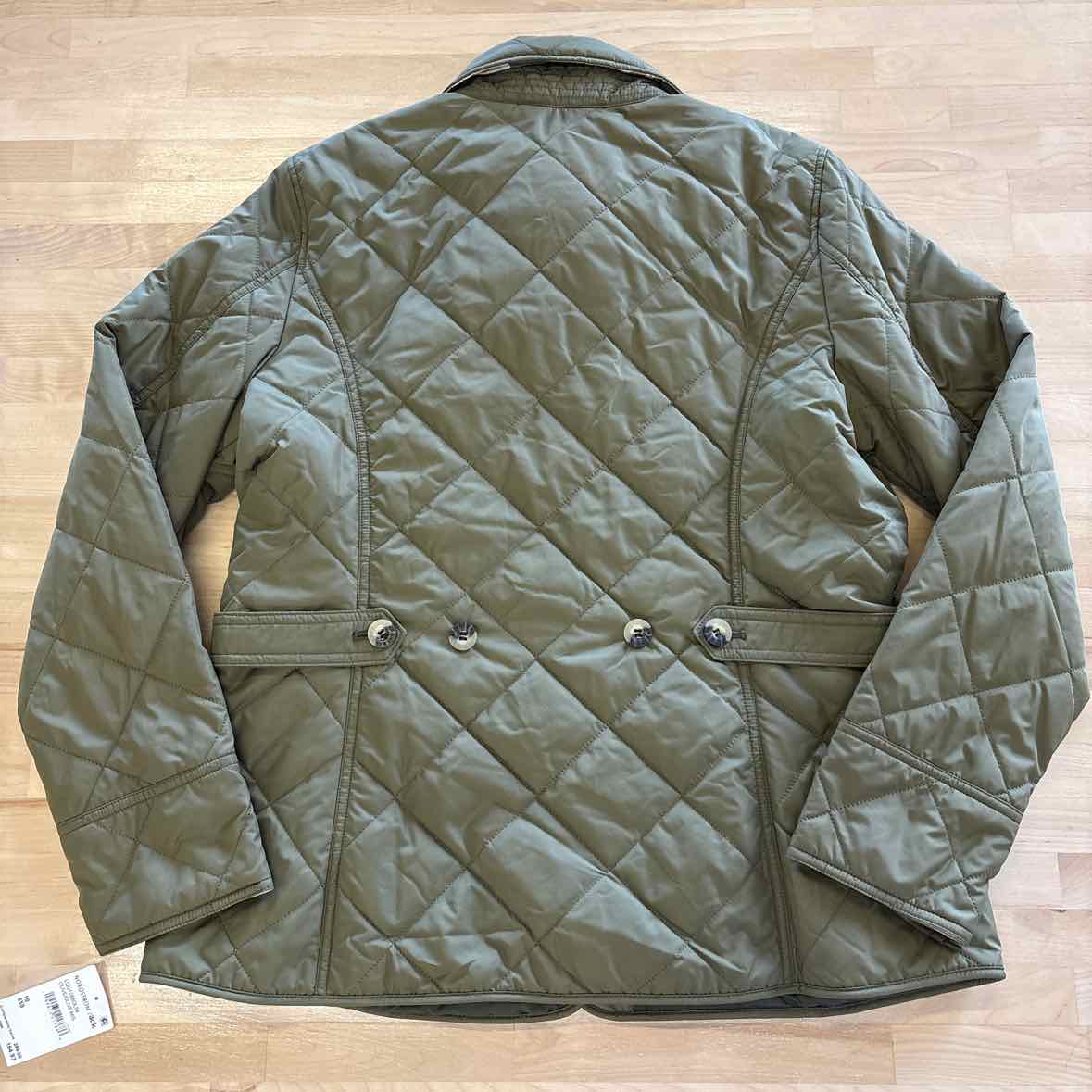 Barbour Size 10 Green Jacket