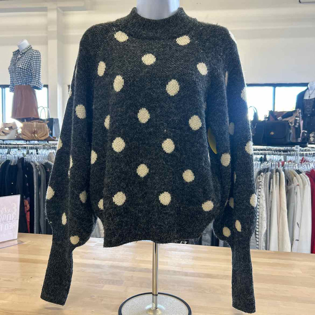 Blank NYC Size XS Gray Sweater