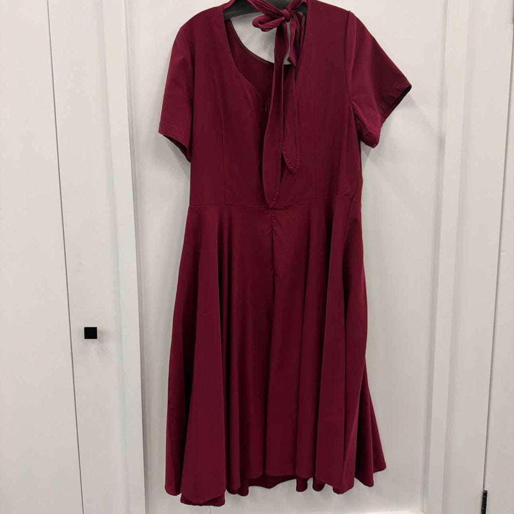 Miss Lulo Size XL Red Preloved Dress