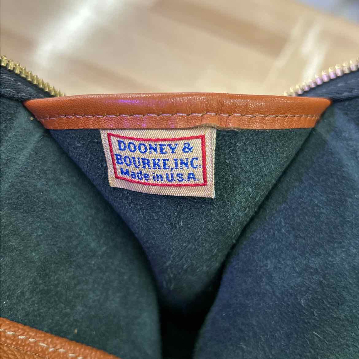 Dooney & Bourke Black/Tan Handbag