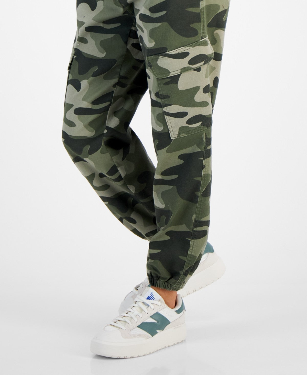 Vanilla Star Juniors' Camouflage Cargo Jogger Pants - Camo