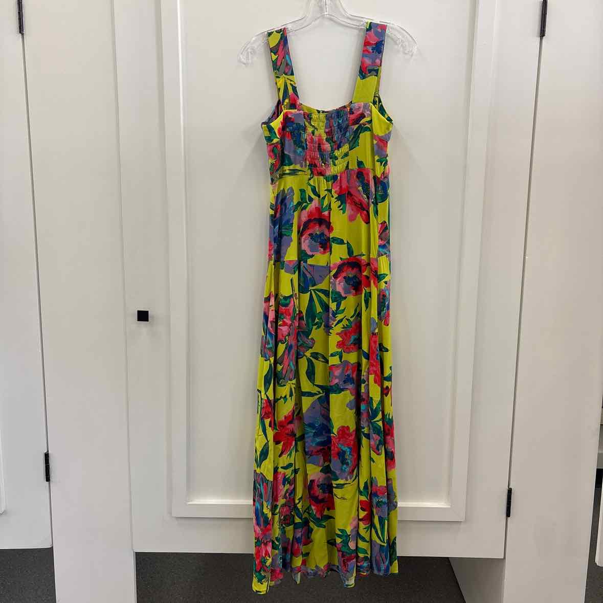 Vince Camuto Size S Neon Yellow Dress