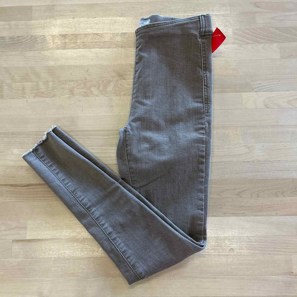 Free People Size 24 Tan Preloved Jeans