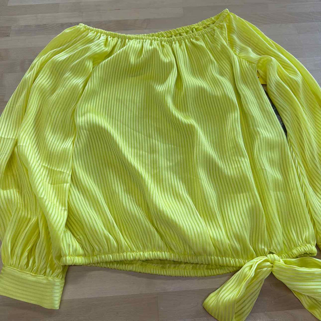 Vince Camuto Size S Yellow Blouse