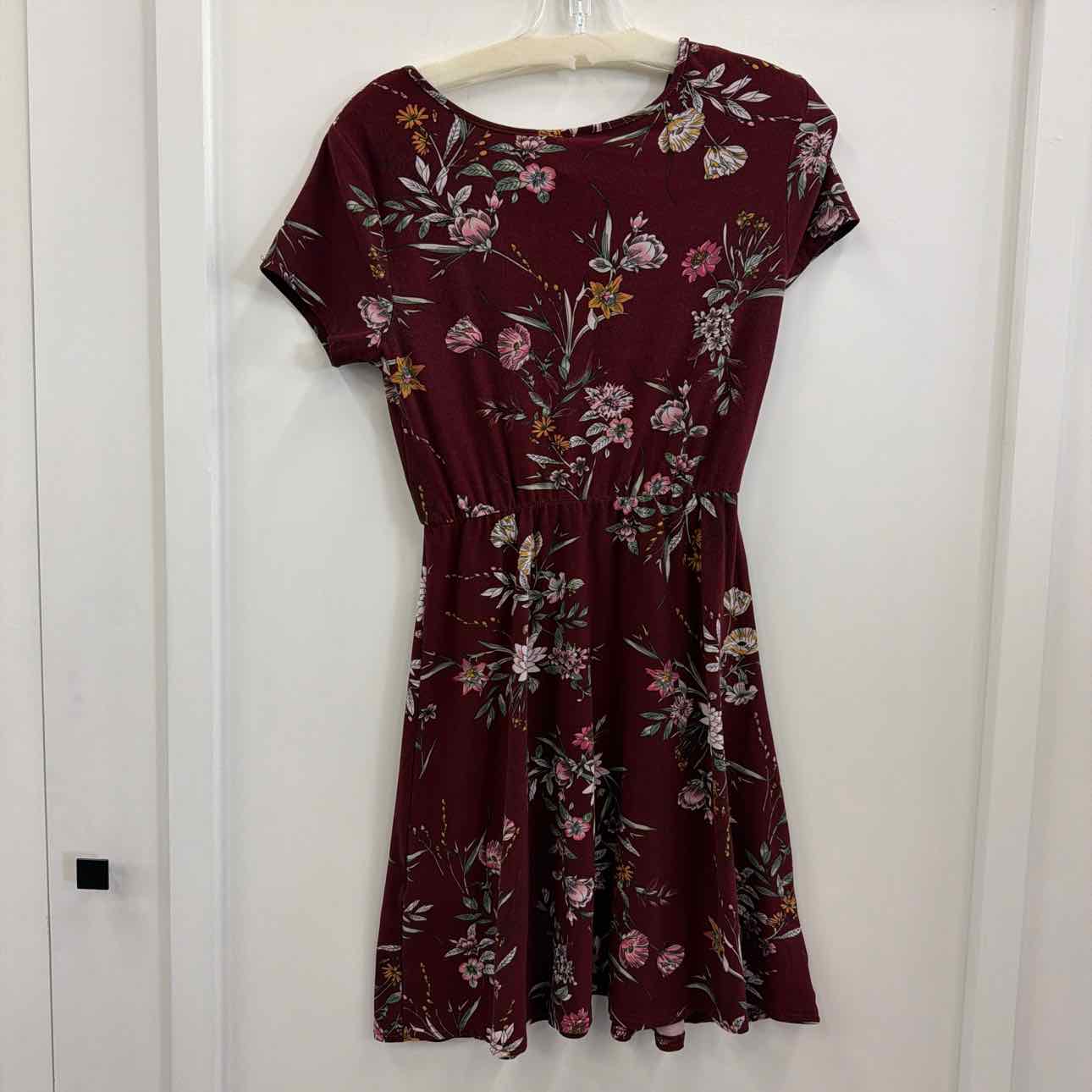 Derek Heart Size M Burgandy Preloved Dress
