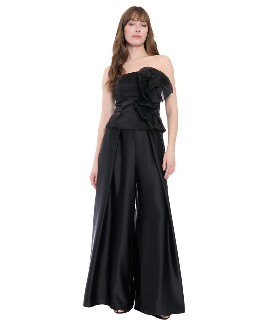 Muse Women's Flower Top - Black