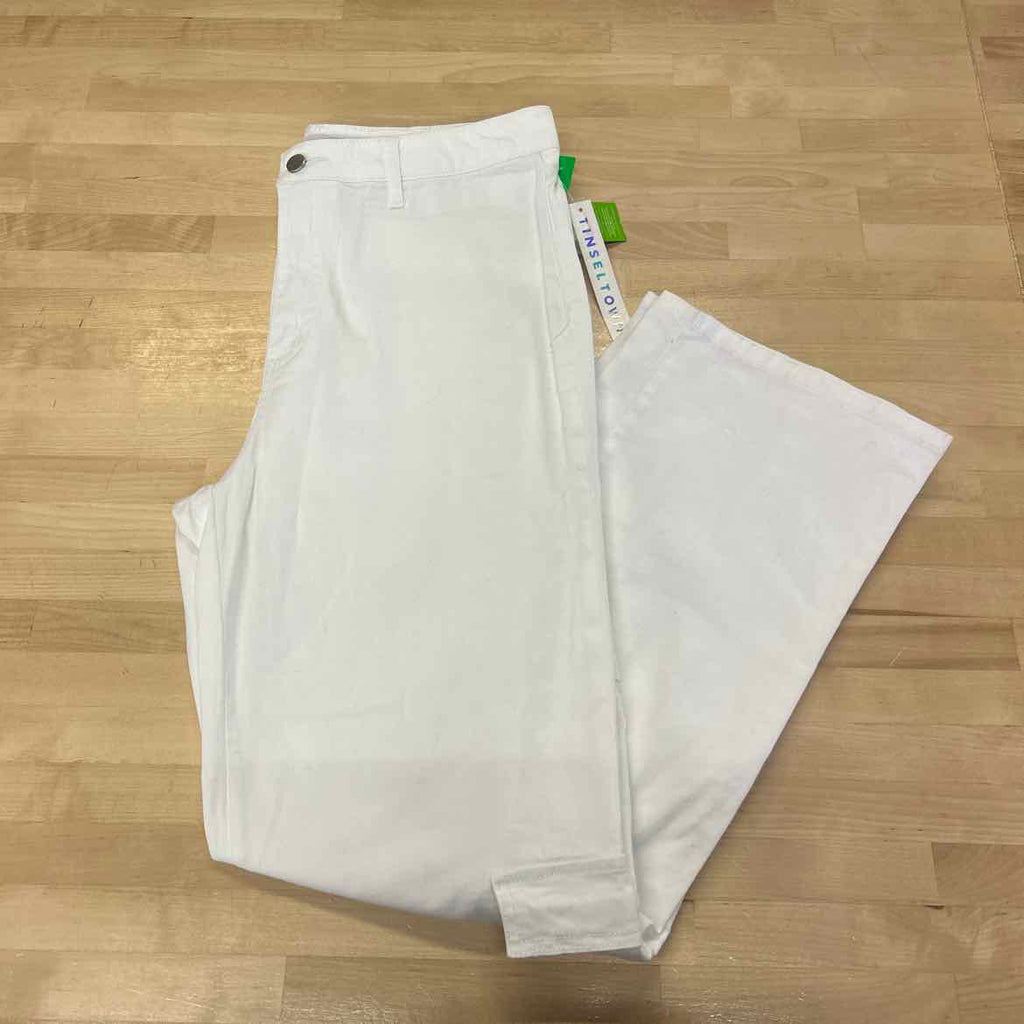 TINSELTOWN Size 13 White New Jeans
