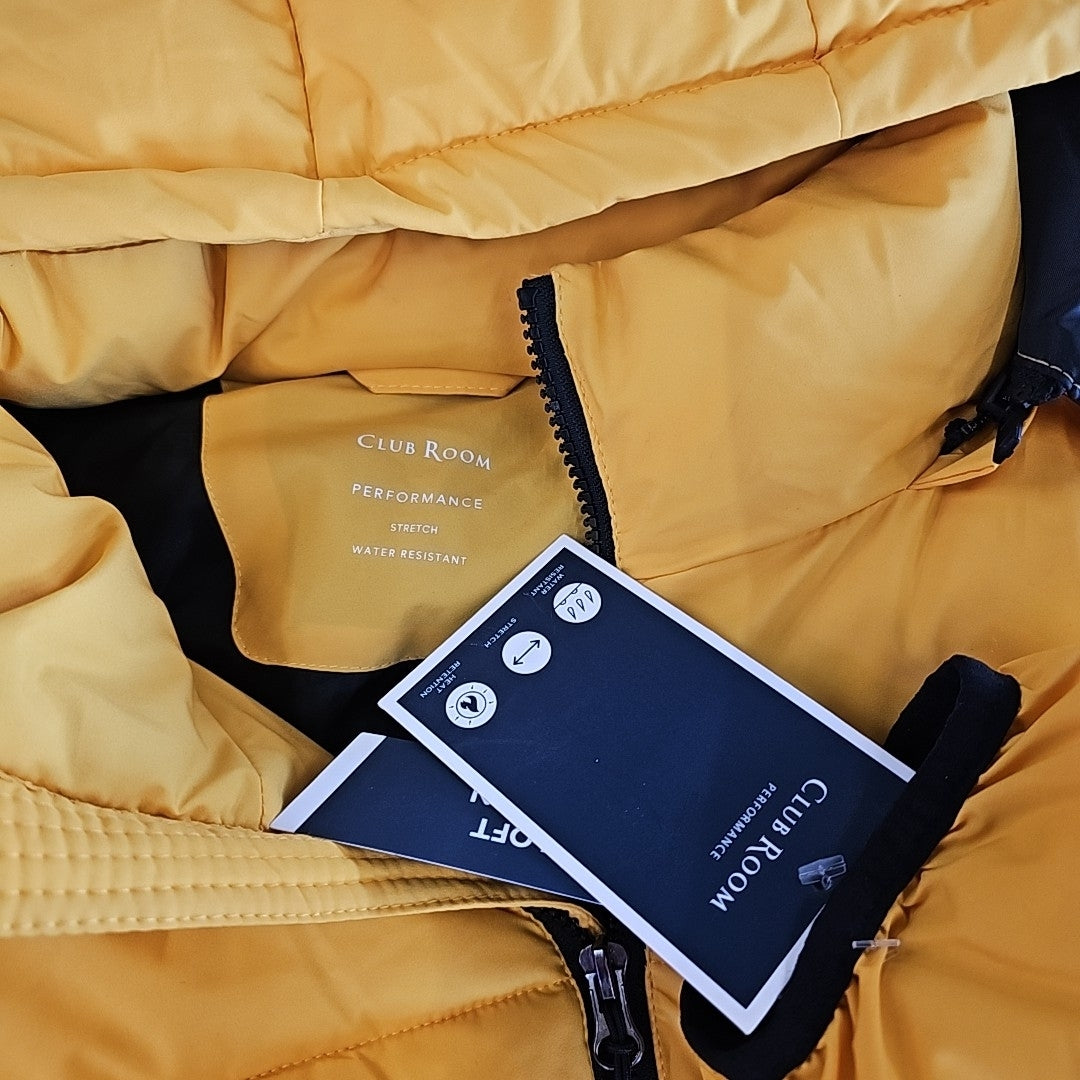 Club Room Men's Size M Yellow MENS Jacket