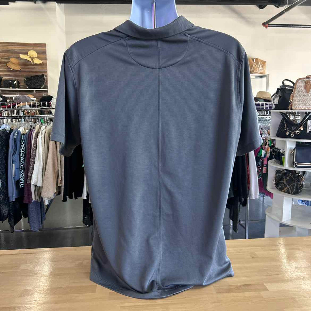 Nike Size L Gray Preloved MENS Polo