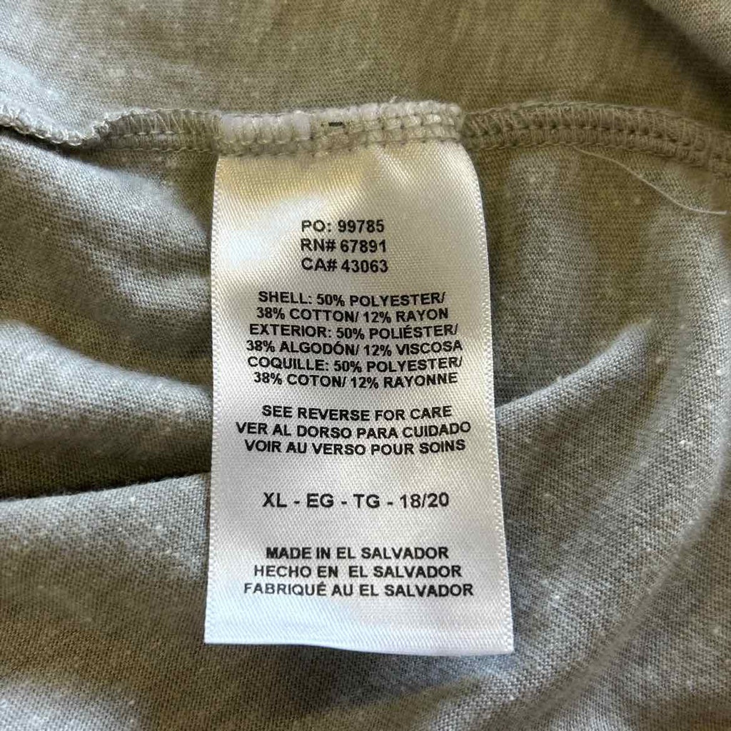 NFL Size XL Grey Preloved MENS Short Sleeve Shirt