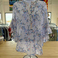 Vince Camuto Size XS White Preloved Blouse LS