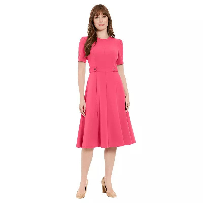 London Times Size 14 Red New Dress