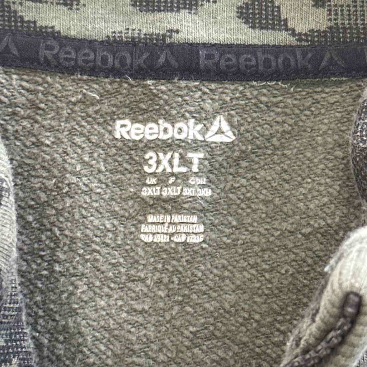 Reebok Size 3XLT Green Sweater