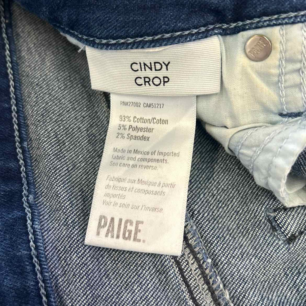 Paige Size 26 Blue Denim Preloved Jeans