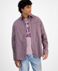 Mode of One Men's Relaxed-Fit Flannel Shirt