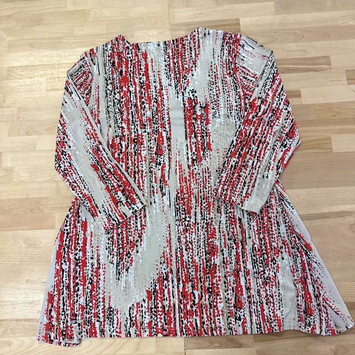 JM Collection Size S White Long Sleeve