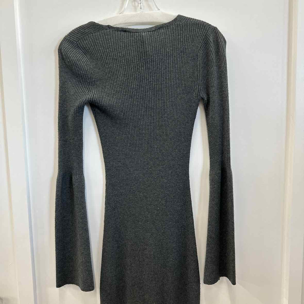French Connection Size 0 Gray Dress