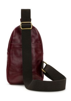 Patricia Nash Red crossbody Leather New Handbag