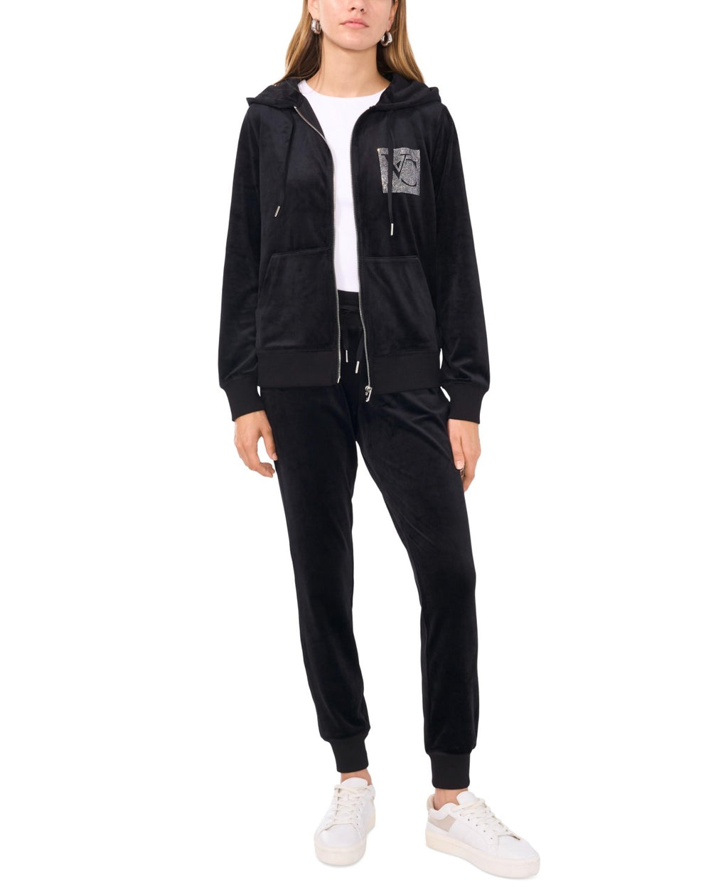 Vince Camuto Size S Black New Hoodie