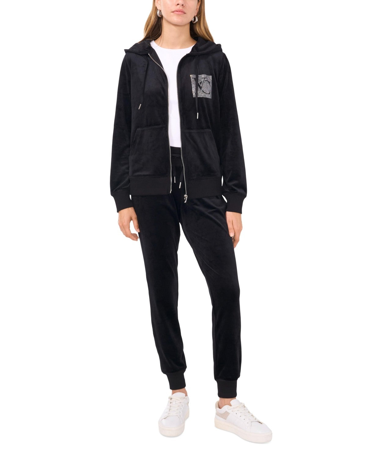 Vince Camuto Size S Black New Hoodie