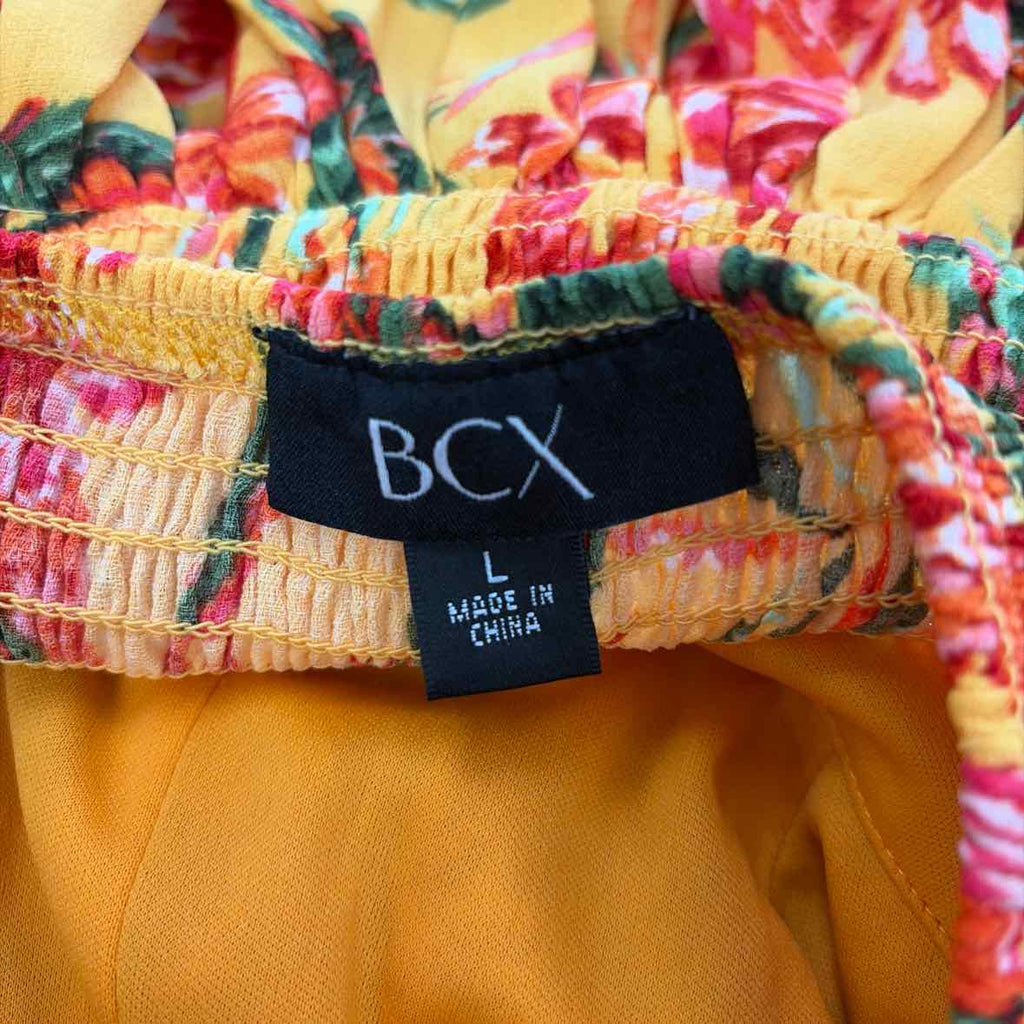BCX Size L Yellow New Dress