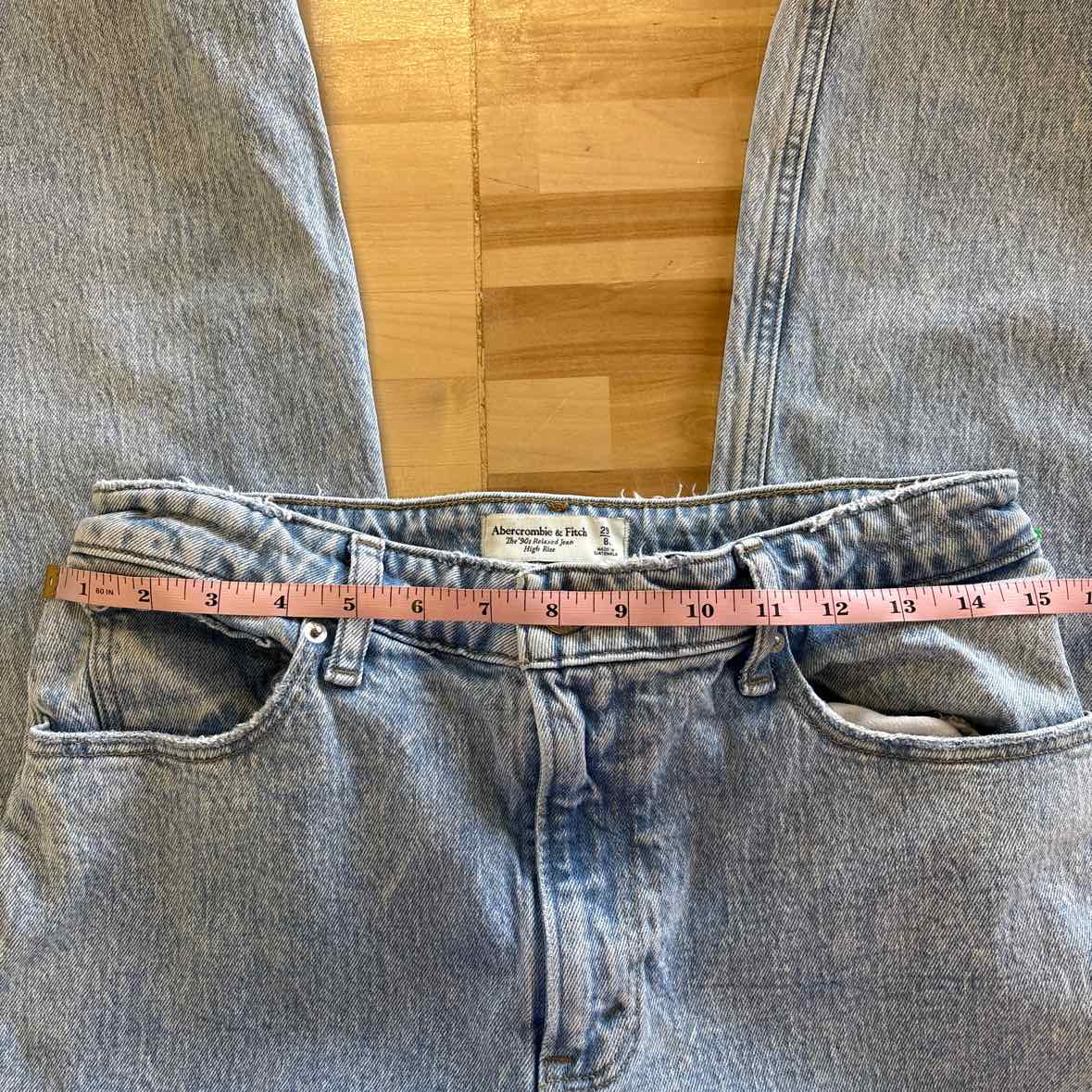 Abercrombie Size 8 Blue Denim Preloved Jeans