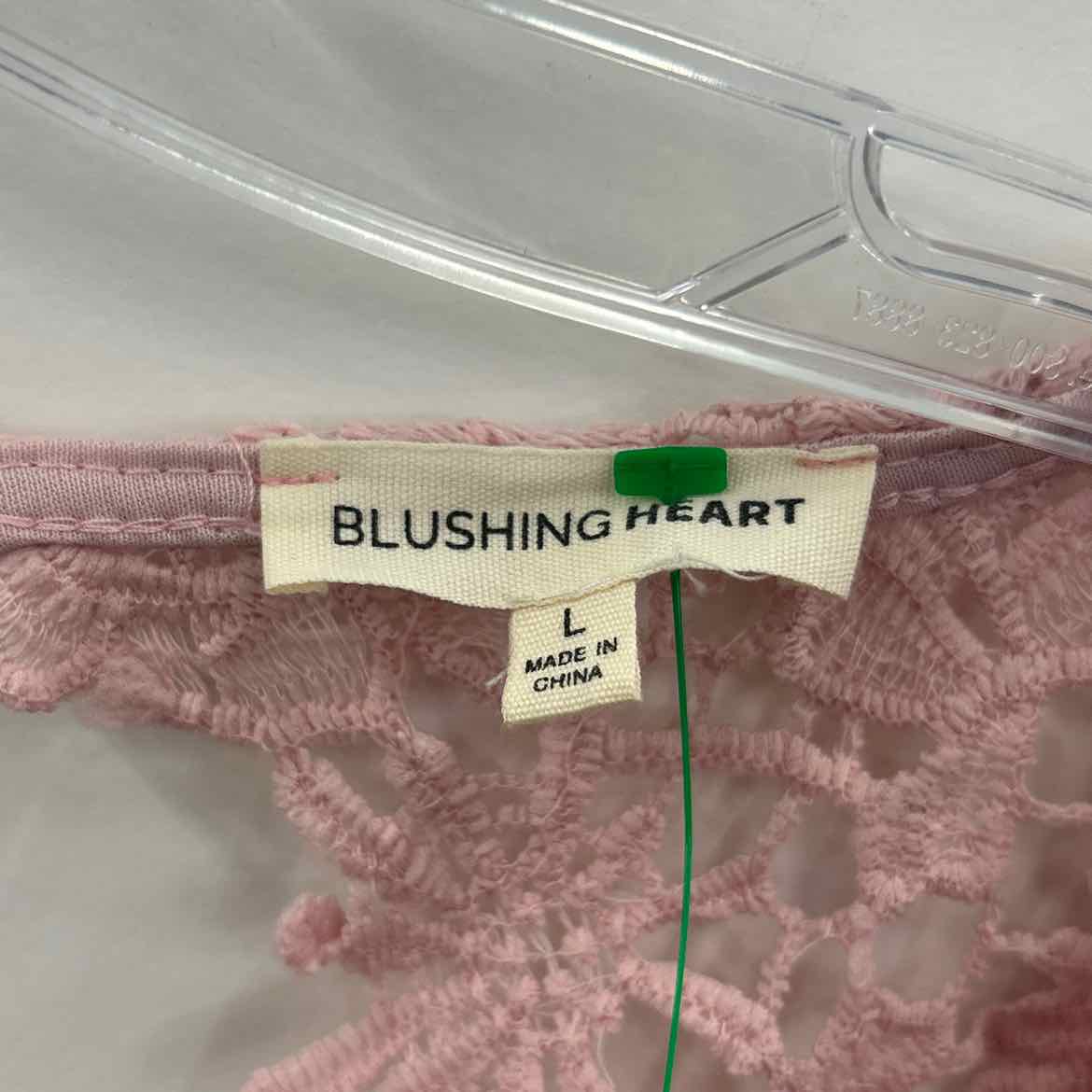 Blushing heart Size L Pink Preloved Dress