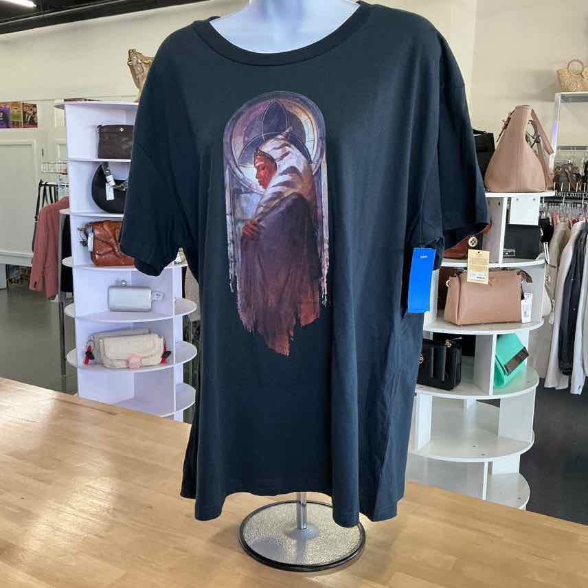 zuni Size 2XL Black Preloved T-Shirt SS