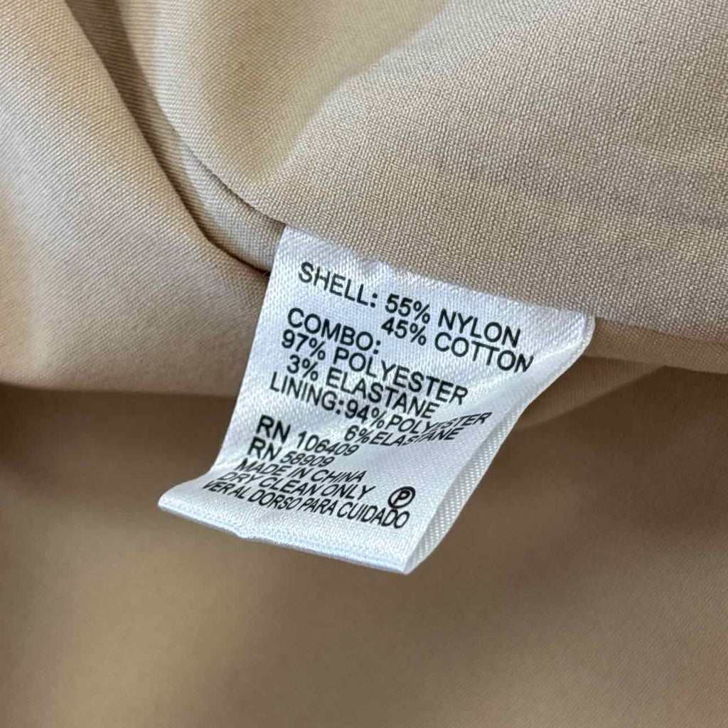 Alex Marie Size 6 Tan Lace Preloved Dress