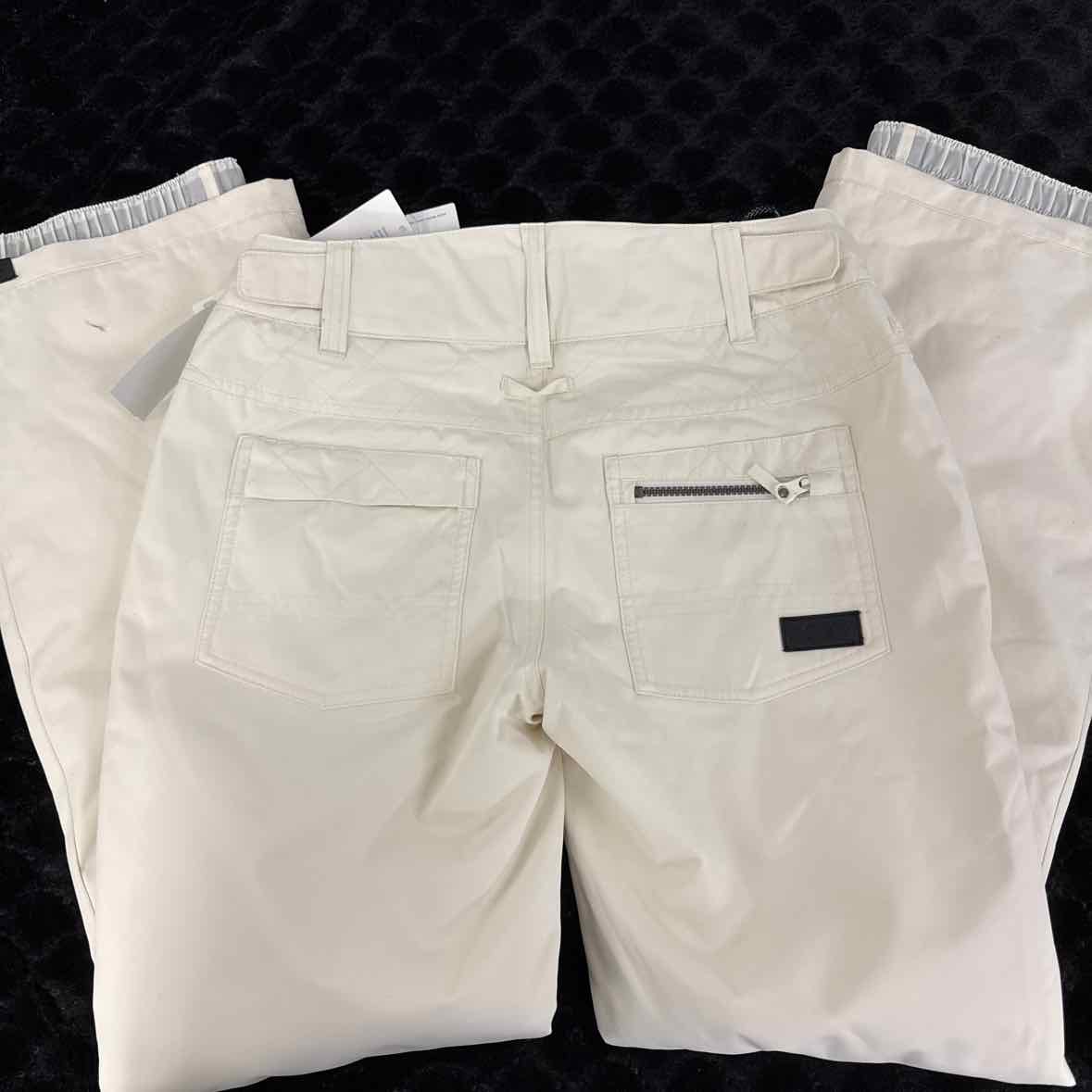Roxy Size M Cream Snow Pants NWT