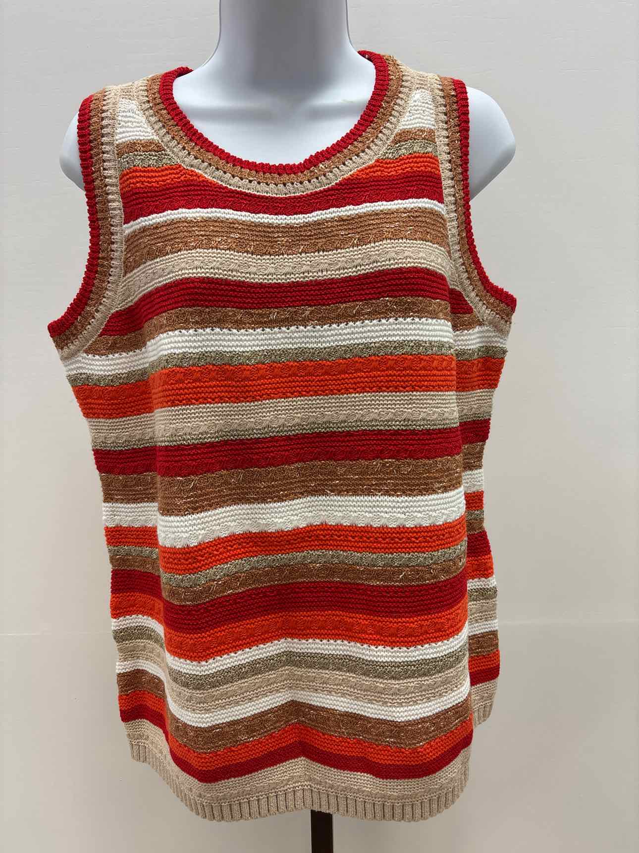 Chico's Size 2 Multi - Fall Knit New Knit Top