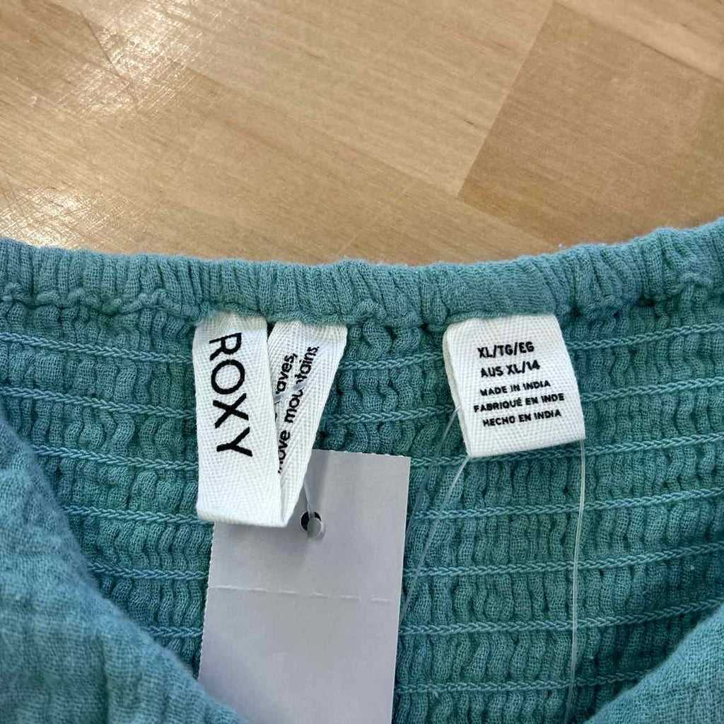 Roxy Size XL Teal New Dress