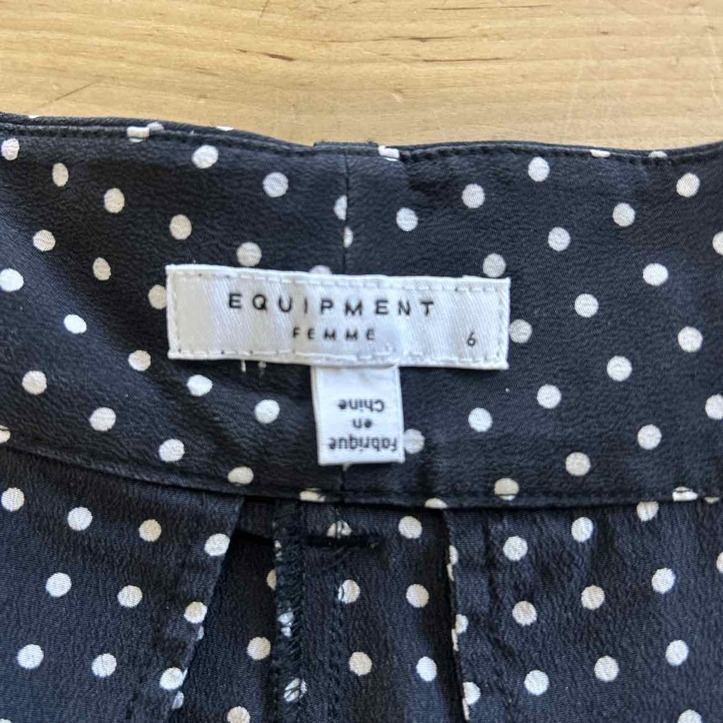 Equipment Size 6 Black Preloved Pants