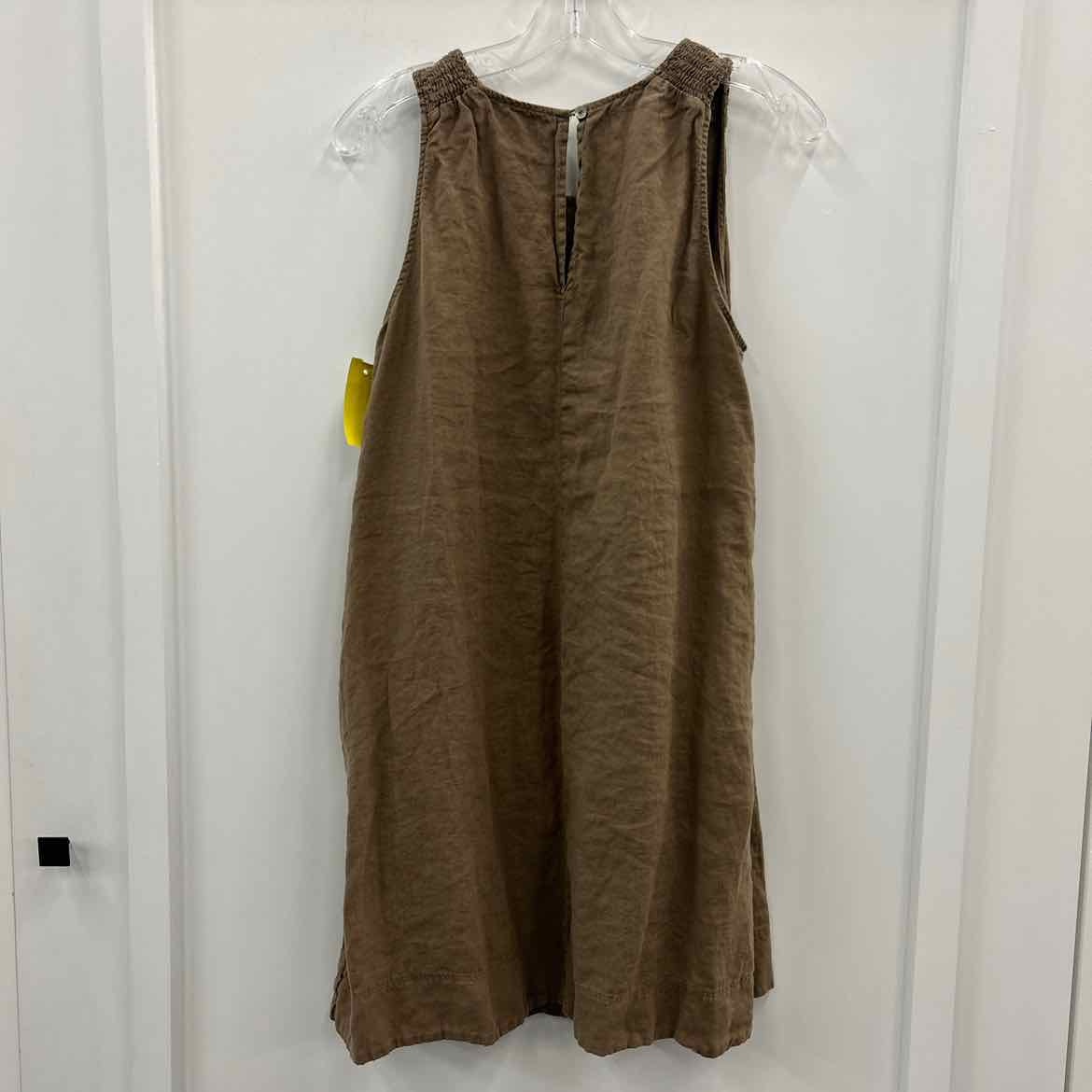 Nicole Miller Size L Olive Dress