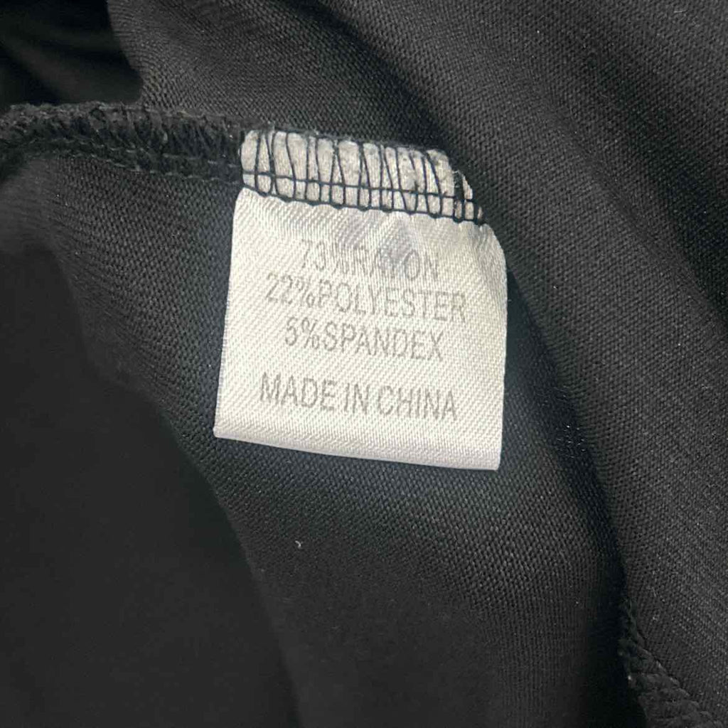 Tickeled Teal Size XL Black Preloved Duster