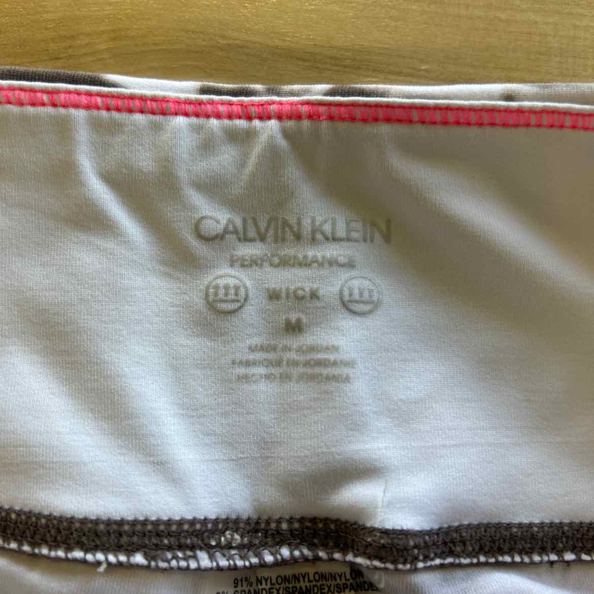 Calvin Klein Size M Gray Athletic Shorts