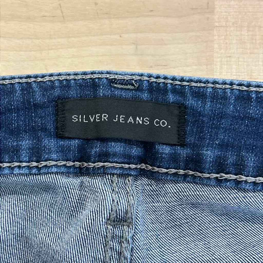 Silver Jean Co. Size 20 Blue Denim Preloved Jeans
